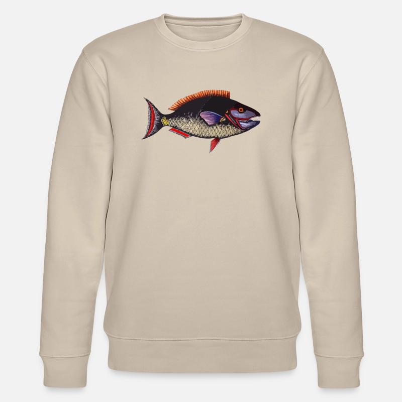 poisson - Sweat bio CHANGER Stanley/Stella Unisexe - beige