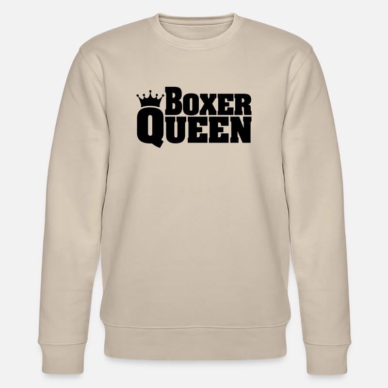 QUEEN BOXER - Sweat bio CHANGER Stanley/Stella Unisexe - beige