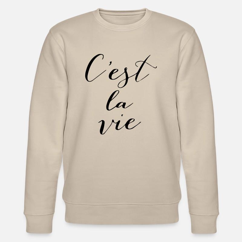 C'est la vie - Sweat bio CHANGER Stanley/Stella Unisexe - beige