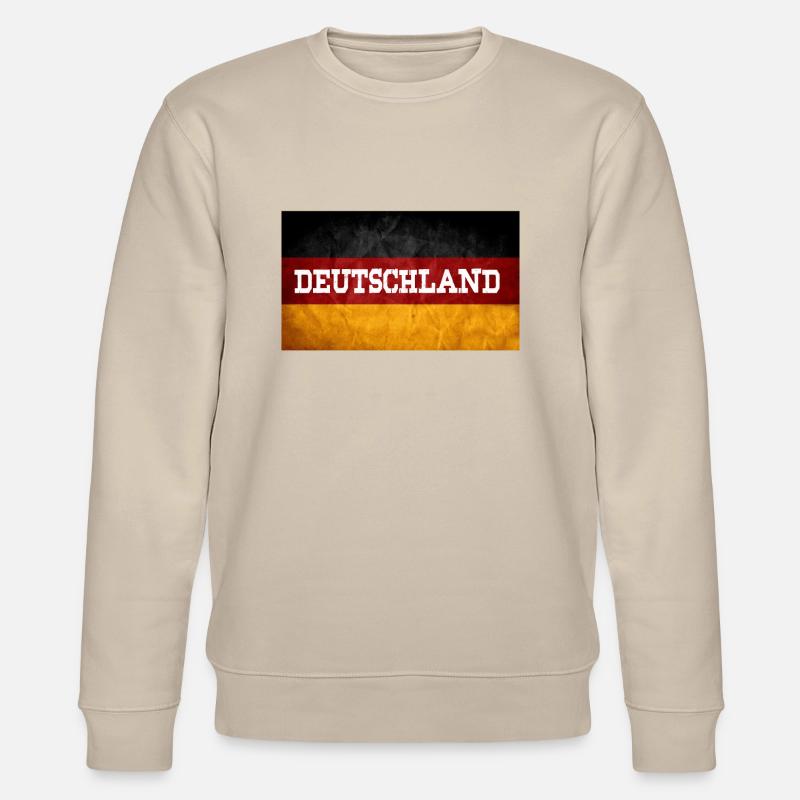 DEUTSCHLAND - Stanley/Stella Unisex Bio-Sweatshirt CHANGER - Beige