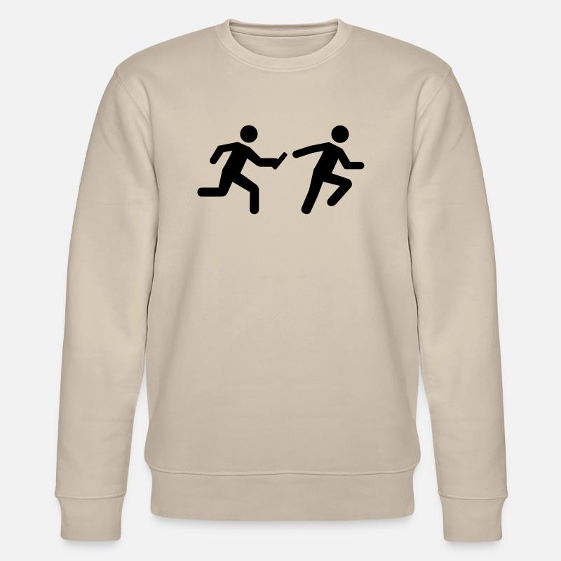 Staffellauf - Stanley/Stella Unisex Bio-Sweatshirt CHANGER - Beige