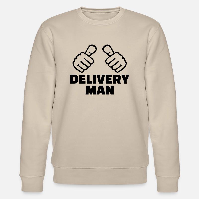 Paketbote - Stanley/Stella Unisex Bio-Sweatshirt CHANGER  - Beige