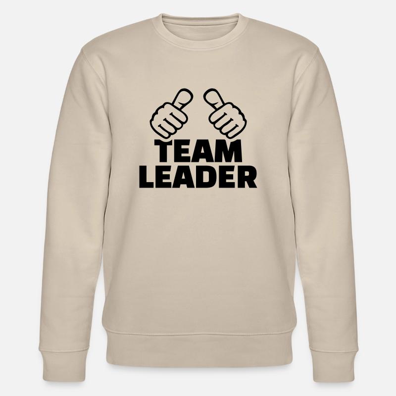 Teamleiter - Stanley/Stella Unisex Bio-Sweatshirt CHANGER  - Beige