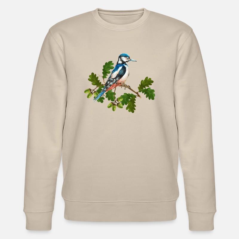 Bunter Vogel - Stanley/Stella Unisex Bio-Sweatshirt CHANGER  - Beige