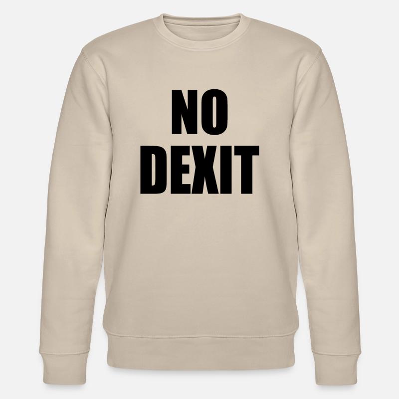 No dexit - Sweat bio CHANGER Stanley/Stella Unisexe - beige
