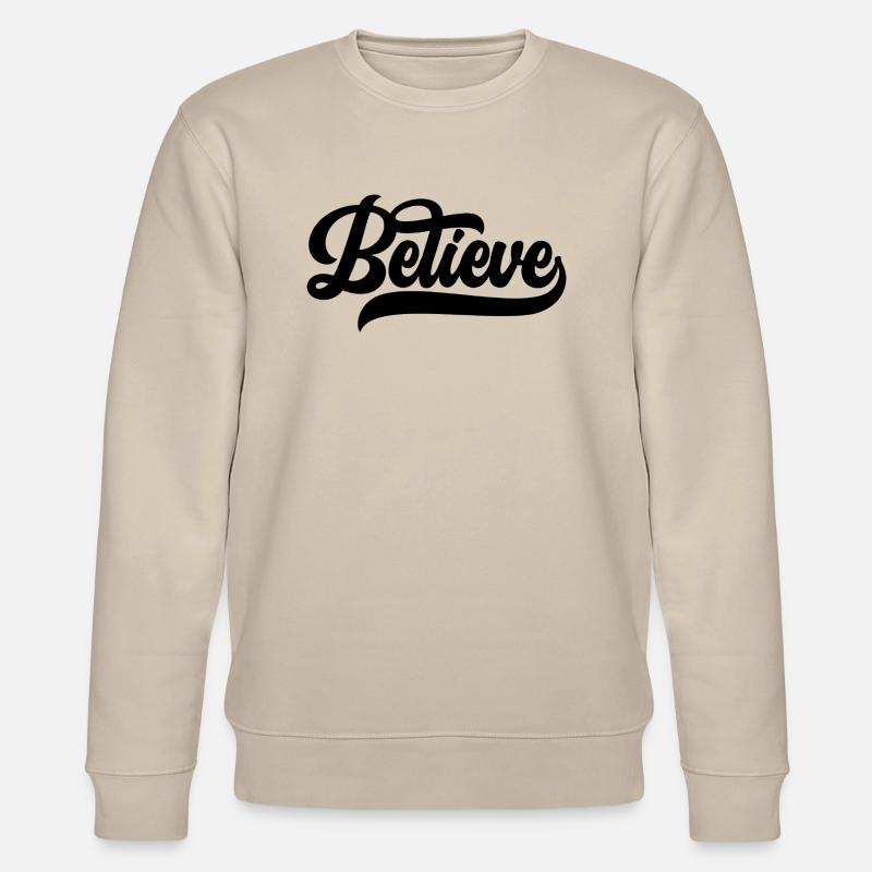 Glaube - Stanley/Stella Unisex Bio-Sweatshirt CHANGER  - Beige
