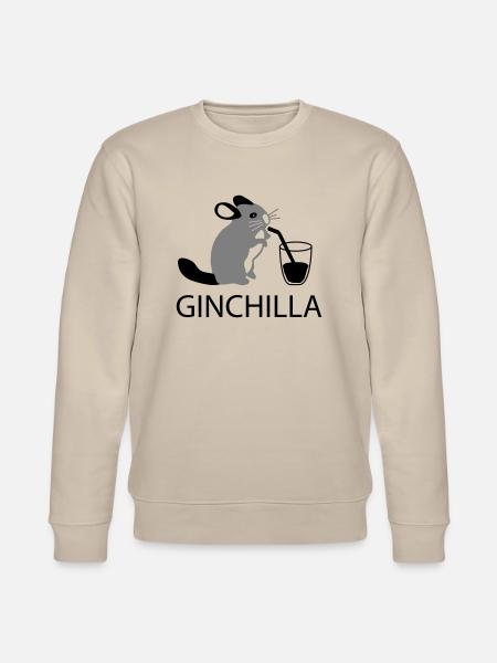 ginchilla - Gin and chilling - Stanley/Stella CHANGER Unisex Organic Sweatshirt - beige
