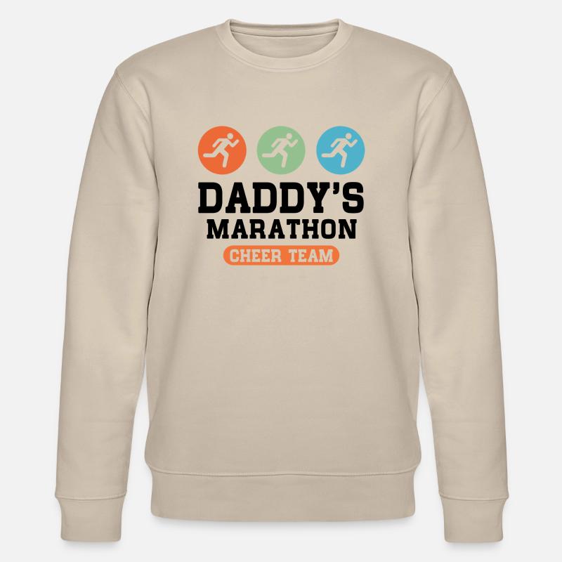 Marathon Cheer Team - Stanley/Stella Unisex Bio-Sweatshirt CHANGER  - Beige