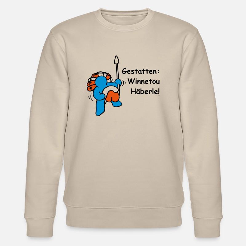 Winnetou Häberle - Stanley/Stella Unisex Bio-Sweatshirt CHANGER  - Beige