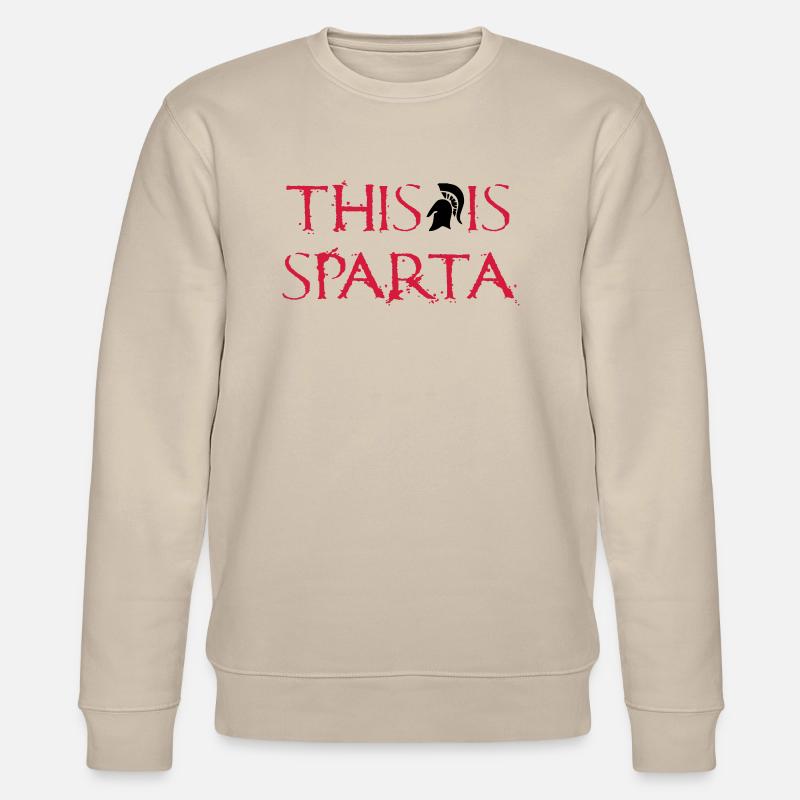 This is Sparta - Stanley/Stella Unisex Bio-Sweatshirt CHANGER  - Beige