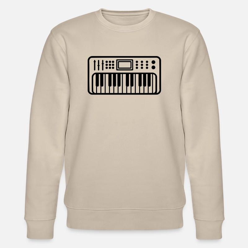 Keyboard - Stanley/Stella Unisex Bio-Sweatshirt CHANGER  - Beige