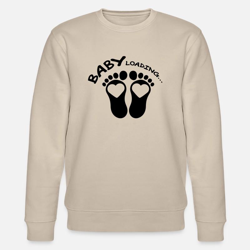 Baby Loading Design - Stanley/Stella CHANGER Unisex Organic Sweatshirt - beige