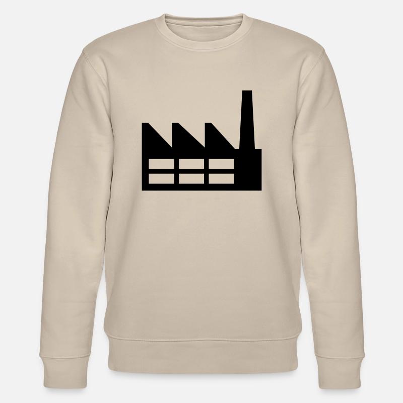 Fabrik - Stanley/Stella Unisex Bio-Sweatshirt CHANGER  - Beige