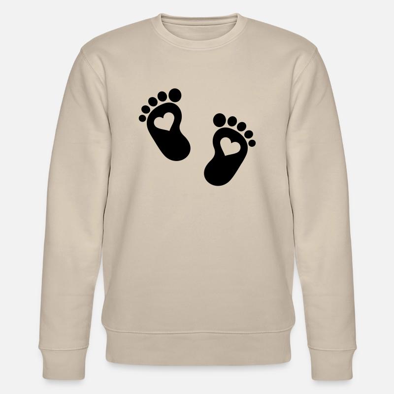 Bébé Pieds - Sweat bio CHANGER Stanley/Stella Unisexe - beige