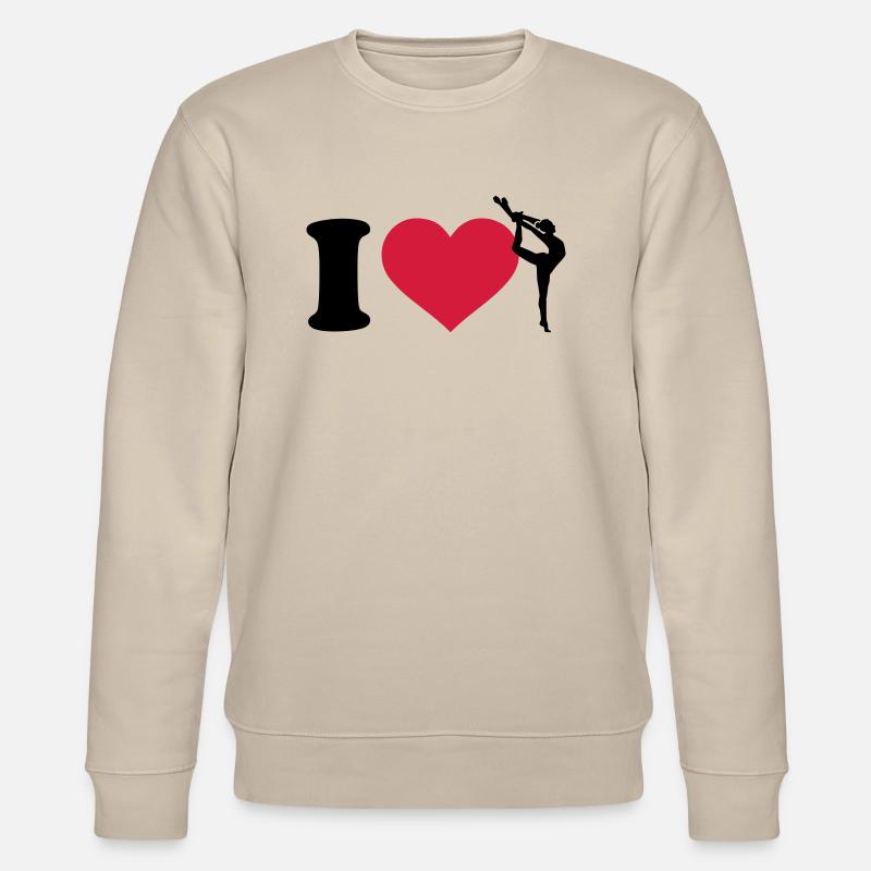 Gymnastik - Stanley/Stella Unisex Bio-Sweatshirt CHANGER  - Beige