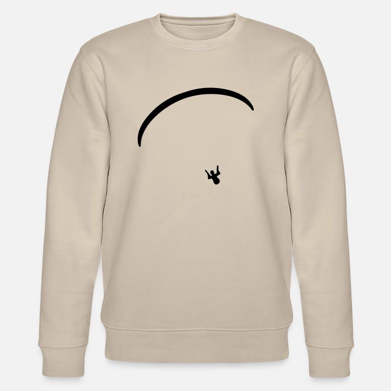 Paragliding - Stanley/Stella Unisex Bio-Sweatshirt CHANGER  - Beige