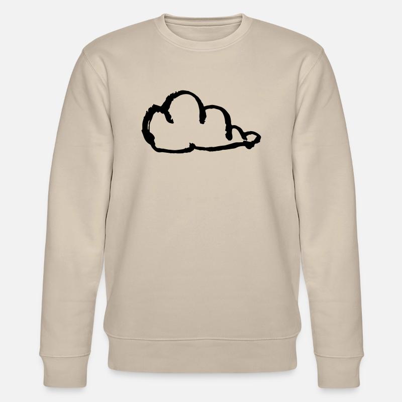 wolke - Stanley/Stella Unisex Bio-Sweatshirt CHANGER  - Beige