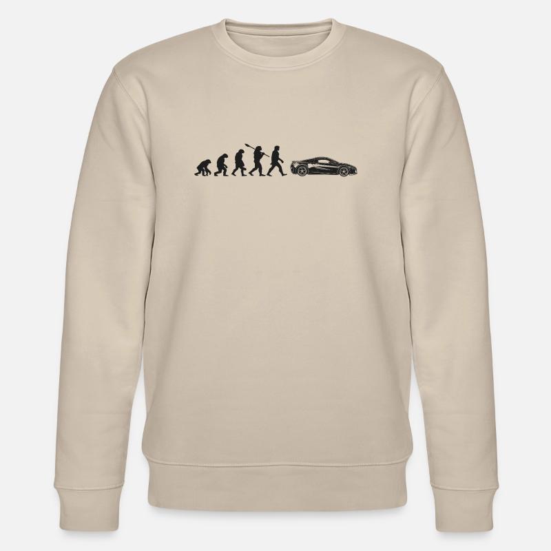 Auto De Sport Evolution - Stanley/Stella CHANGER Unisex Organic Sweatshirt - beige