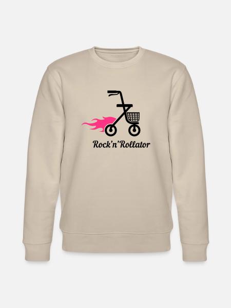 Rock 'n' Rollator - Stanley/Stella Unisex Bio-Sweatshirt CHANGER  - Beige