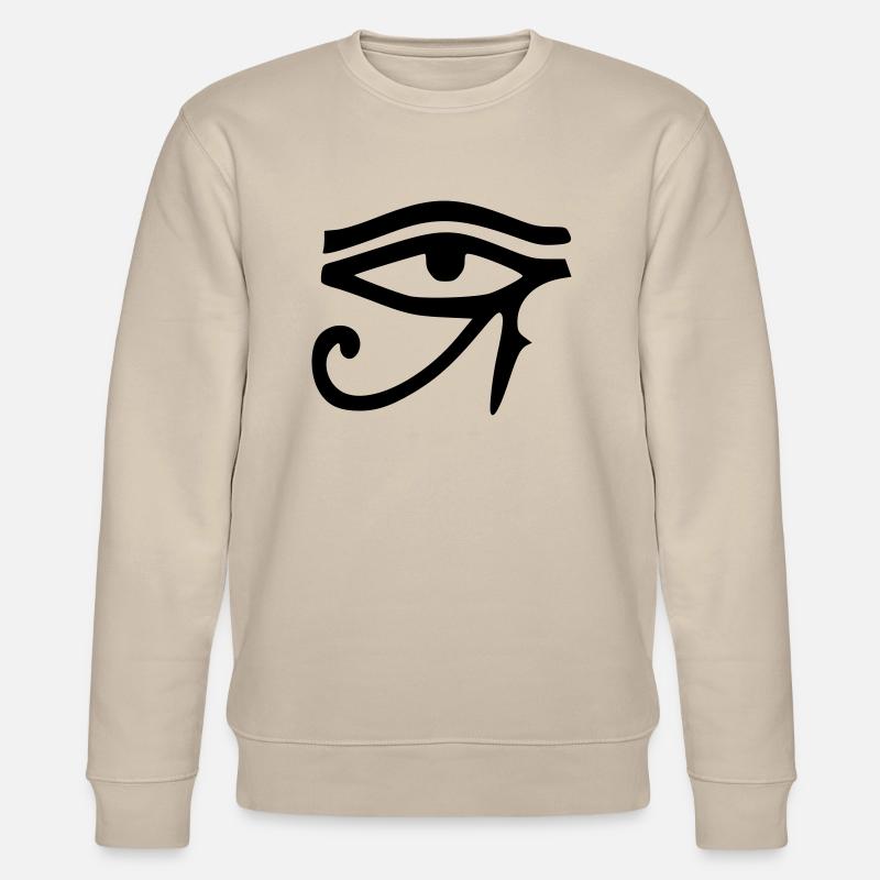 auge_des_horus - Stanley/Stella Unisex Bio-Sweatshirt CHANGER  - Beige