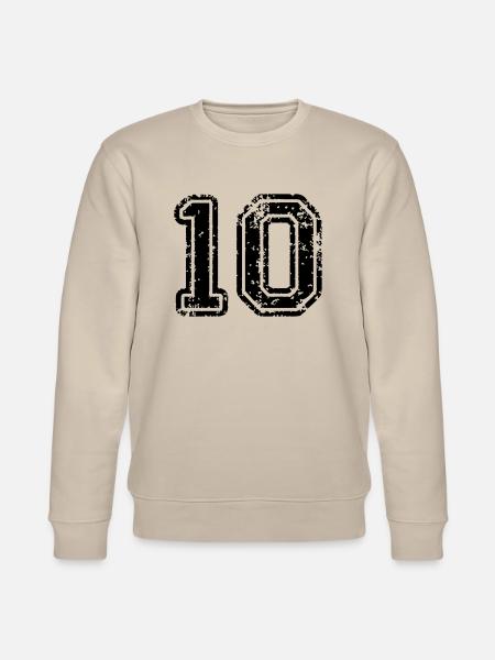 10 - Nummer - Stanley/Stella Unisex Bio-Sweatshirt CHANGER - Beige
