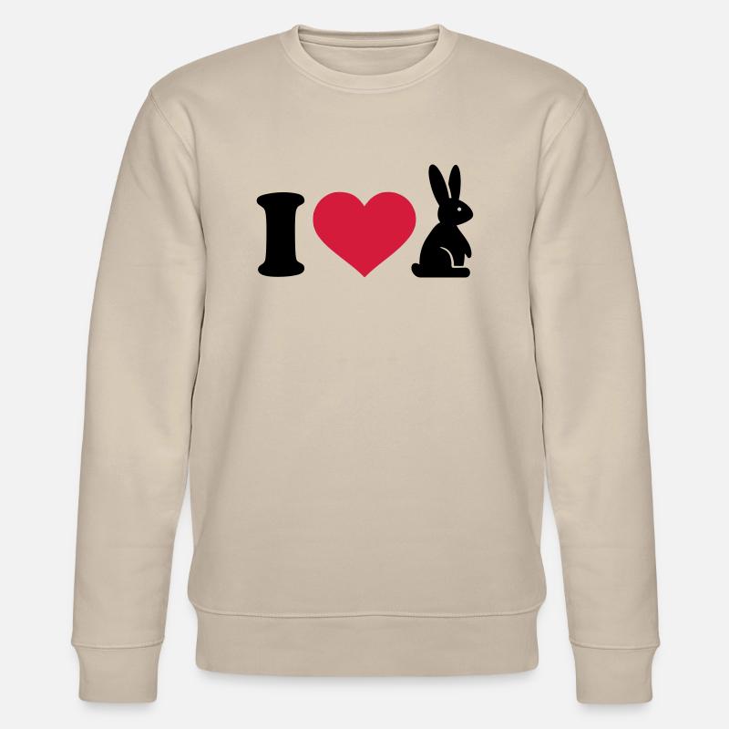Hase - Stanley/Stella Unisex Bio-Sweatshirt CHANGER  - Beige