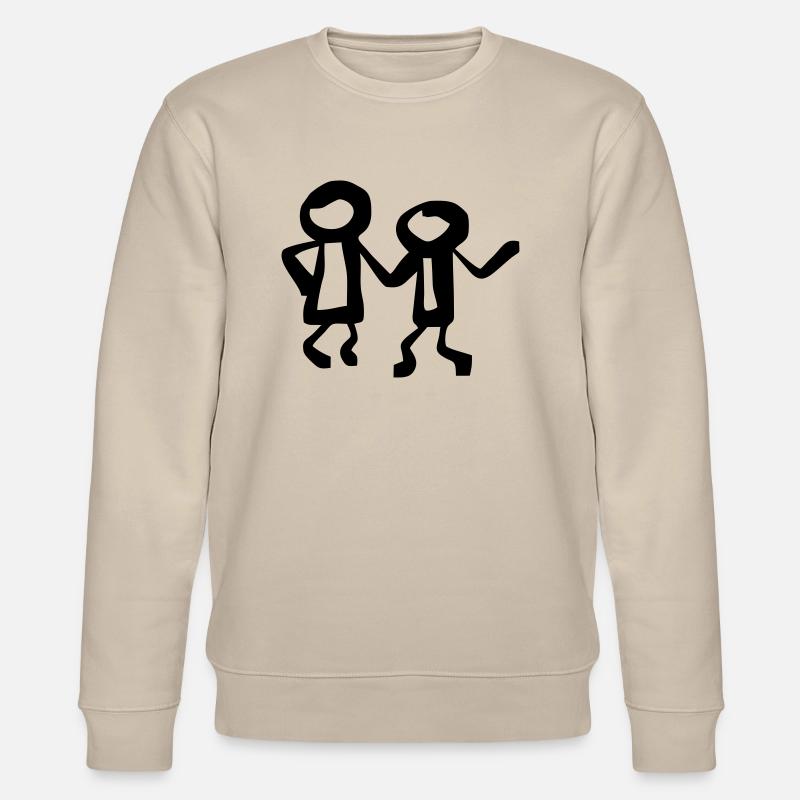 Hand in Hand - Stanley/Stella Unisex Bio-Sweatshirt CHANGER  - Beige
