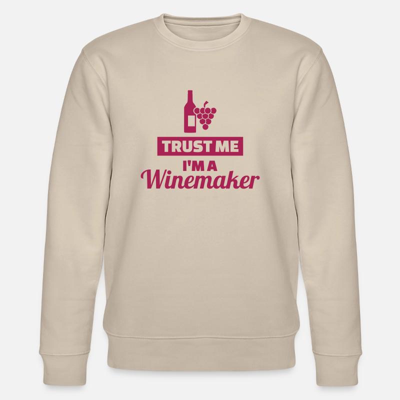 Winzer - Stanley/Stella Unisex Bio-Sweatshirt CHANGER  - Beige