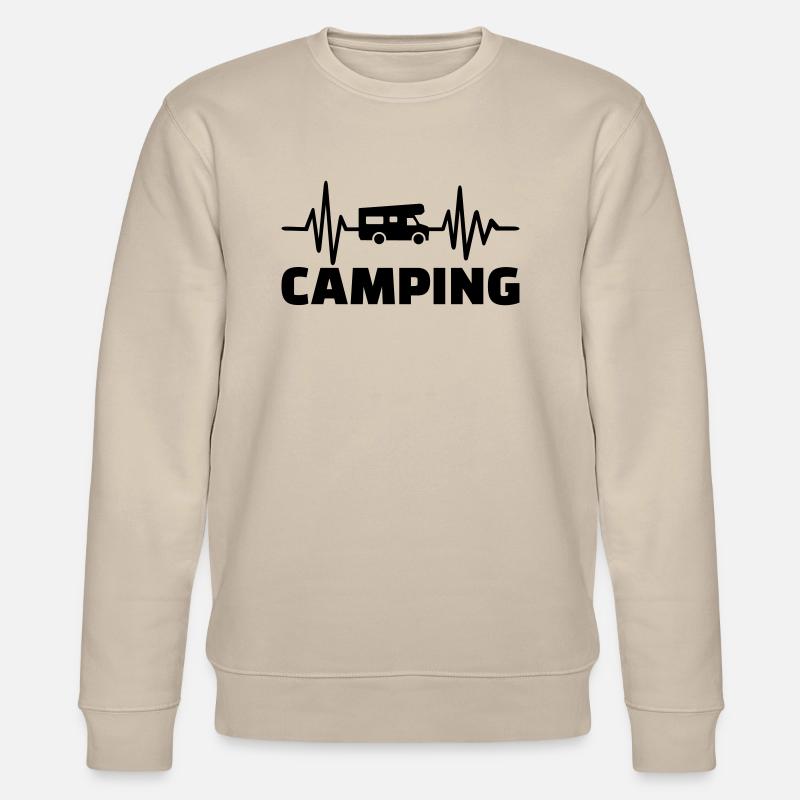 Camping - Stanley/Stella Unisex Bio-Sweatshirt CHANGER  - Beige