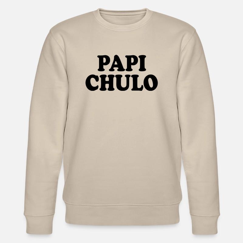 Papi chulo - Stanley/Stella Unisex Bio-Sweatshirt CHANGER  - Beige