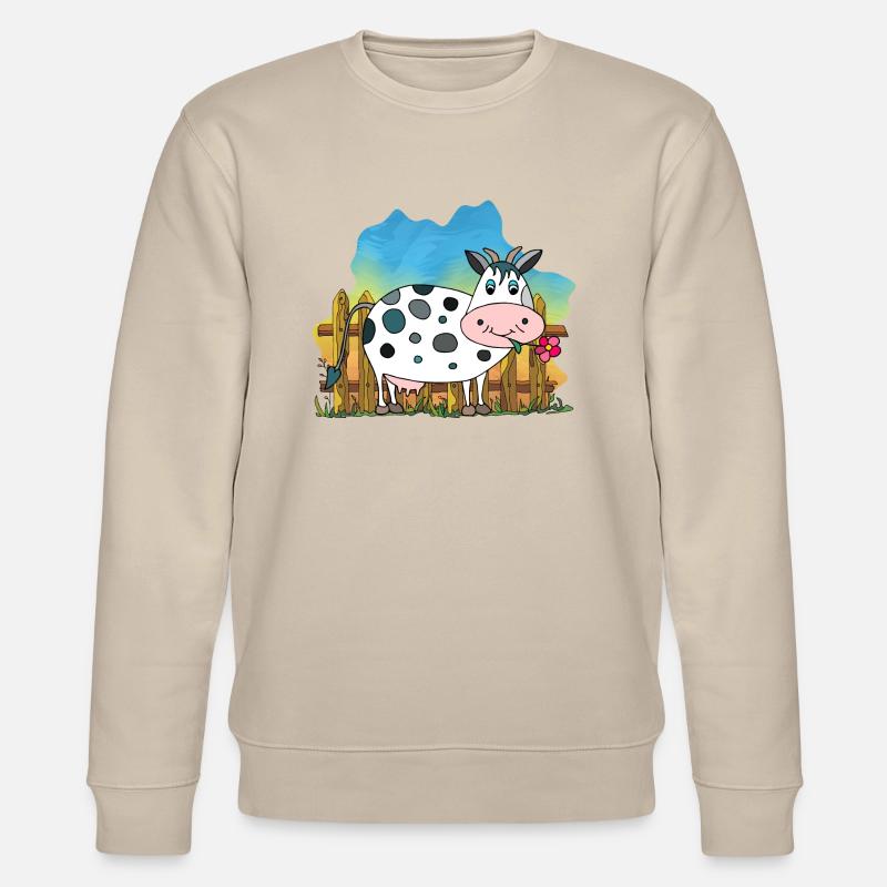 Vache - Sweat bio CHANGER Stanley/Stella Unisexe - beige