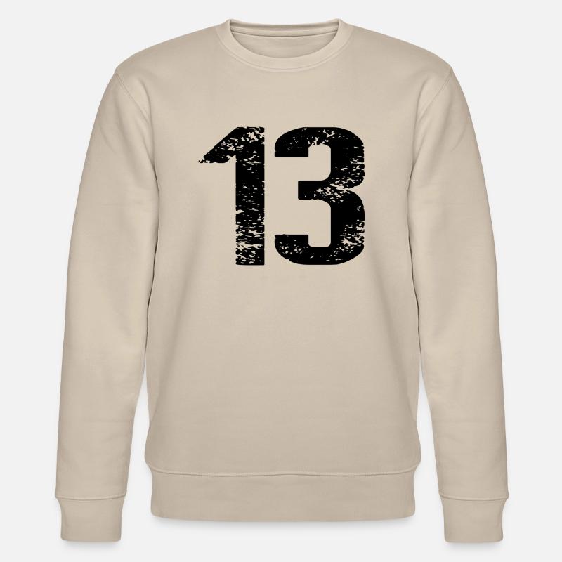 Maillot à 13 numéros - Sweat bio CHANGER Stanley/Stella Unisexe - beige