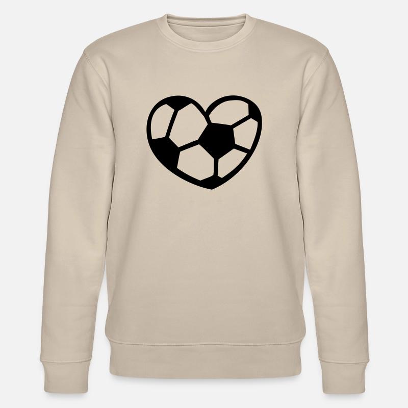 Fussball - Stanley/Stella Unisex Bio-Sweatshirt CHANGER - Beige