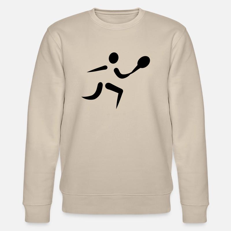 Tennis - Sweat bio CHANGER Stanley/Stella Unisexe - beige