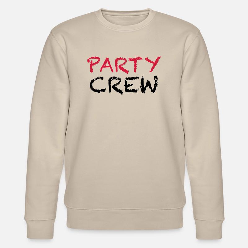 Party Crew - Stanley/Stella Unisex Bio-Sweatshirt CHANGER  - Beige