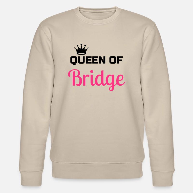 bridge / bridgeur / bridgeuse / cartes - Sweat bio CHANGER Stanley/Stella Unisexe - beige