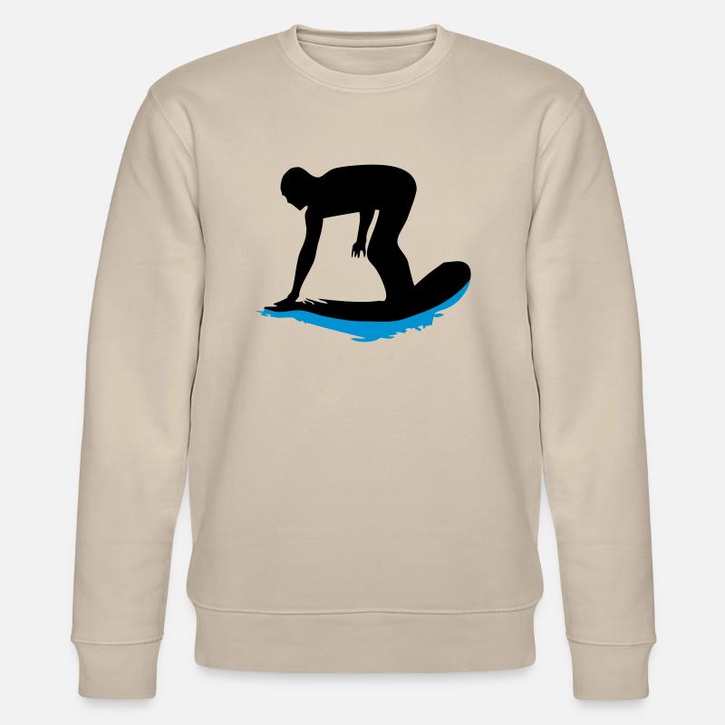 surfer_2 - Sweat bio CHANGER Stanley/Stella Unisexe - beige