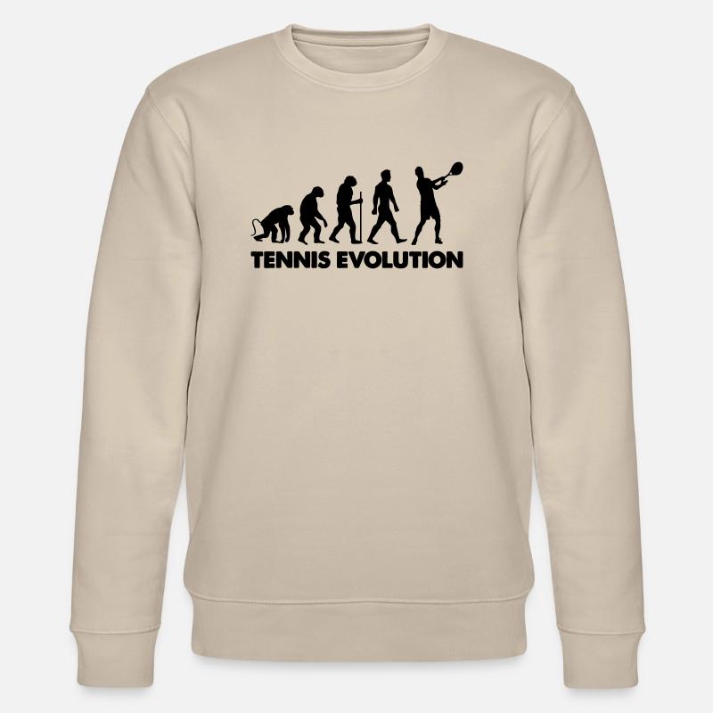 Évolution du tennis - Sweat bio CHANGER Stanley/Stella Unisexe - beige
