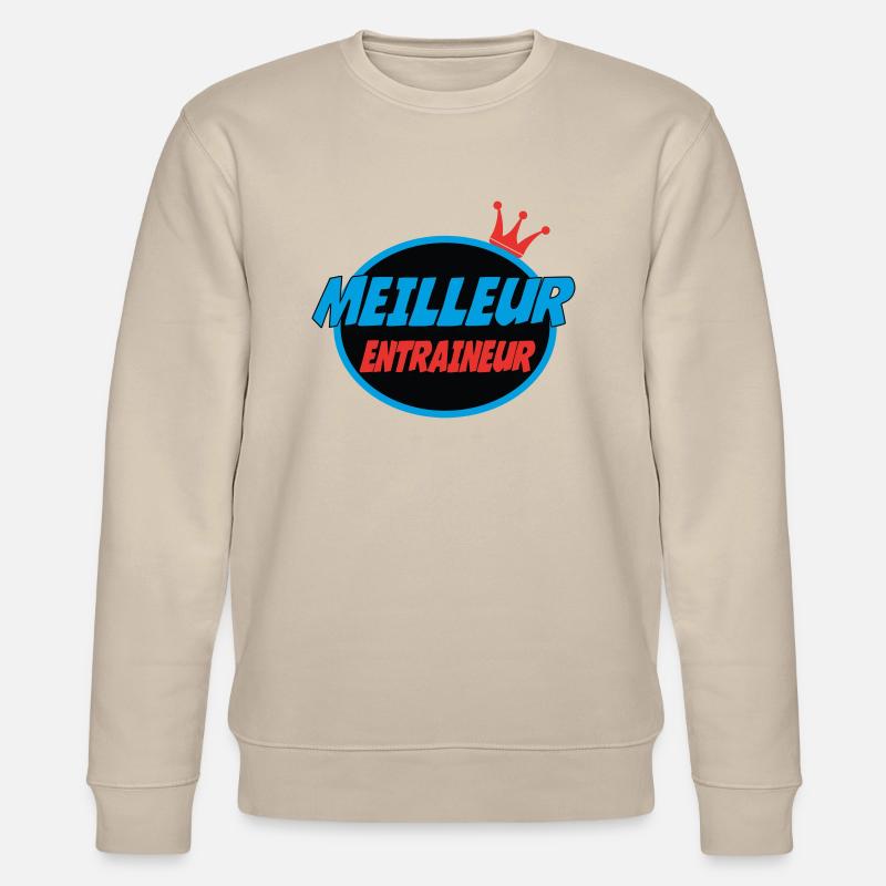 BEST COACH - Stanley/Stella CHANGER Unisex Organic Sweatshirt - beige