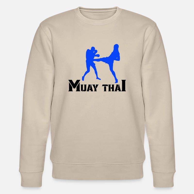 muay thai - Stanley/Stella Unisex Bio-Sweatshirt CHANGER  - Beige