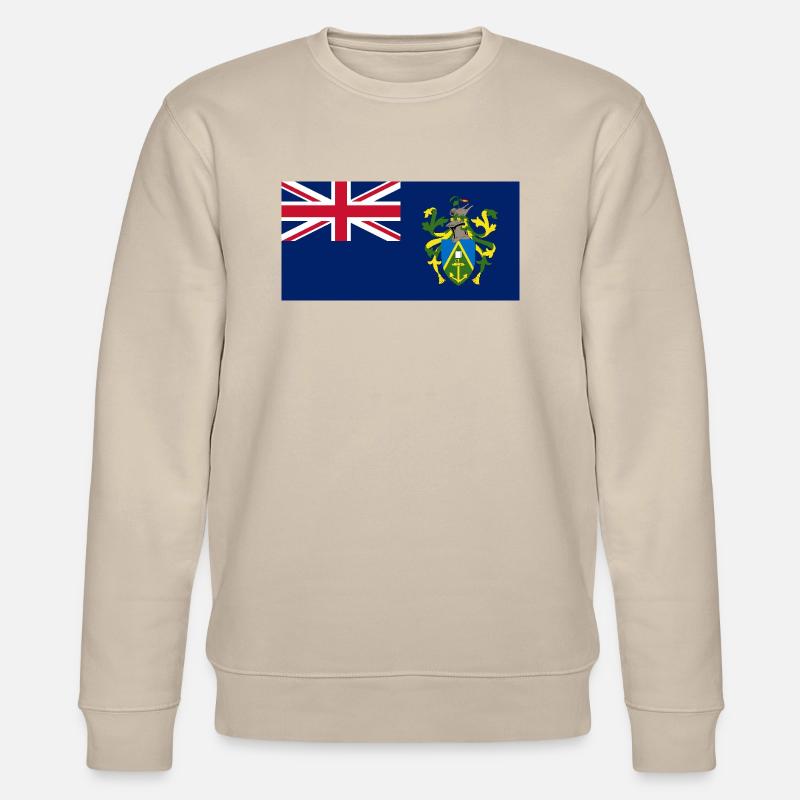 Îles Pitcairn - Sweat bio CHANGER Stanley/Stella Unisexe - beige