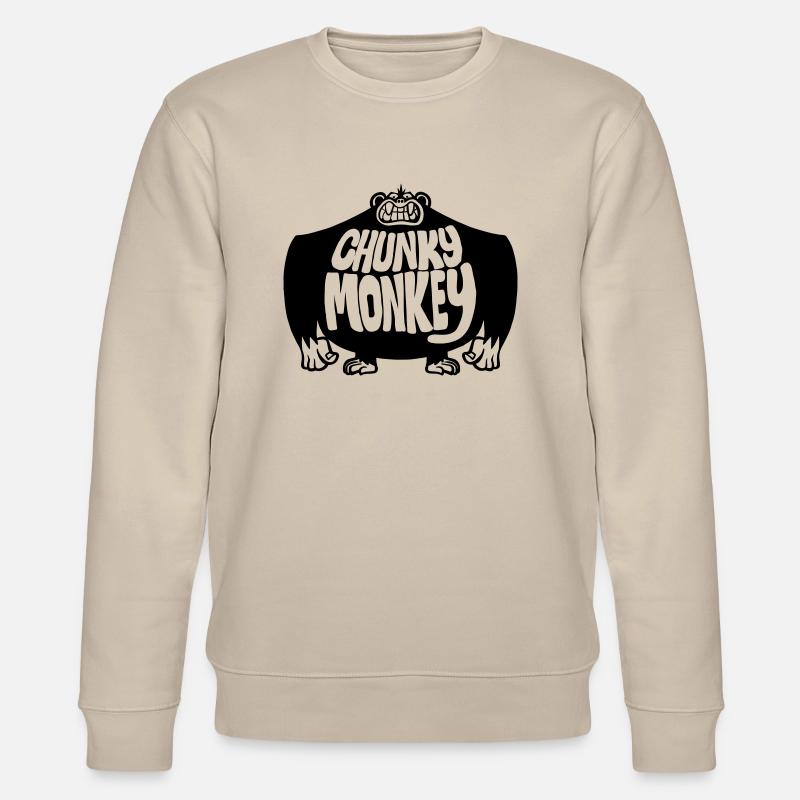 Chunky Affe - Stanley/Stella Unisex Bio-Sweatshirt CHANGER  - Beige