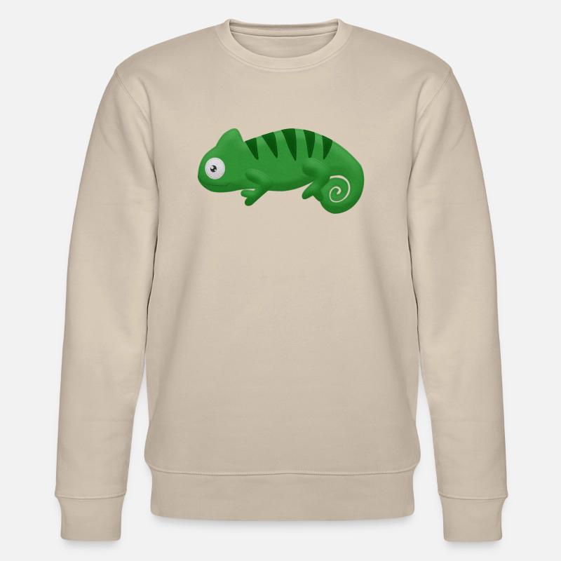 Felt Chameleon - Sweat bio CHANGER Stanley/Stella Unisexe - beige