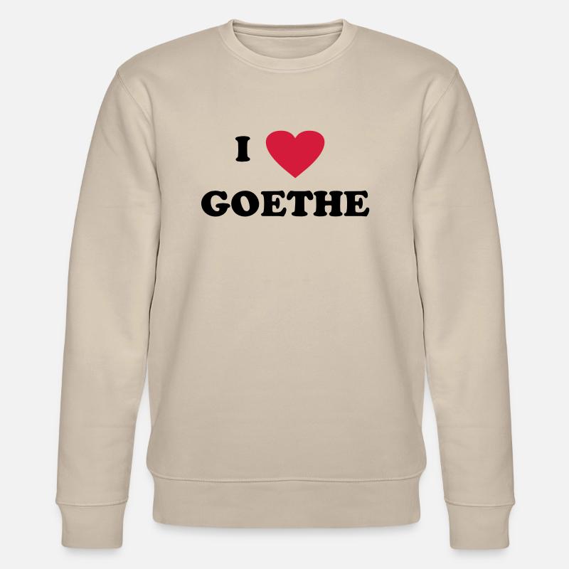 J'aime Goethe - Sweat bio CHANGER Stanley/Stella Unisexe - beige