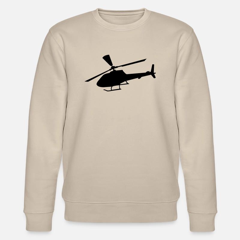 hubschrauber - Stanley/Stella Unisex Bio-Sweatshirt CHANGER  - Beige