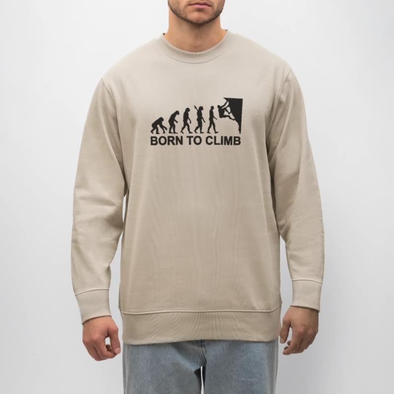 Évolution Escalade Sweat bio CHANGER Stanley/Stella Unisexe