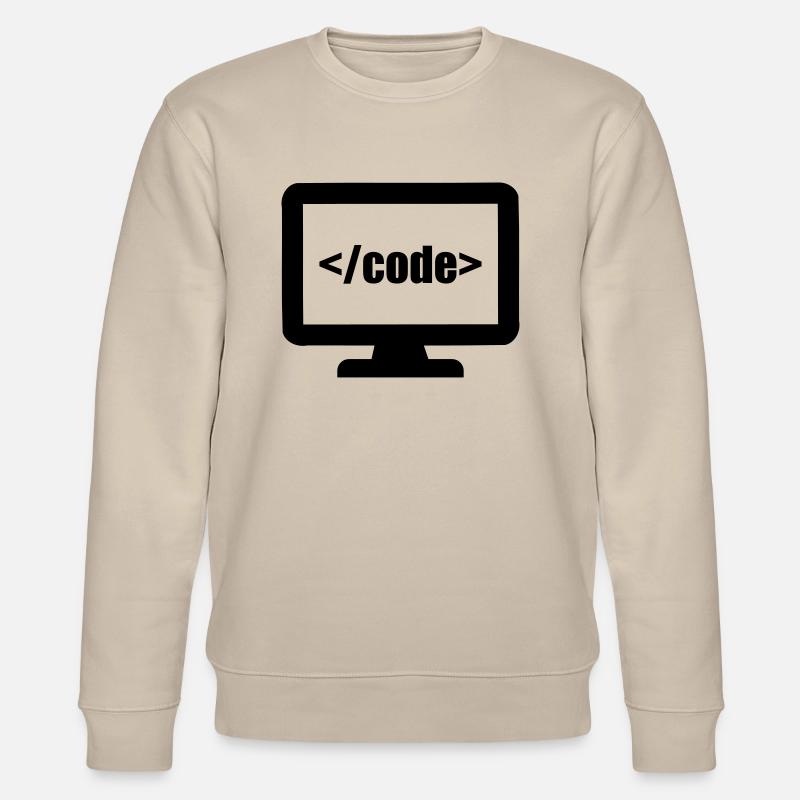 Programmeur - Sweat bio CHANGER Stanley/Stella Unisexe - beige