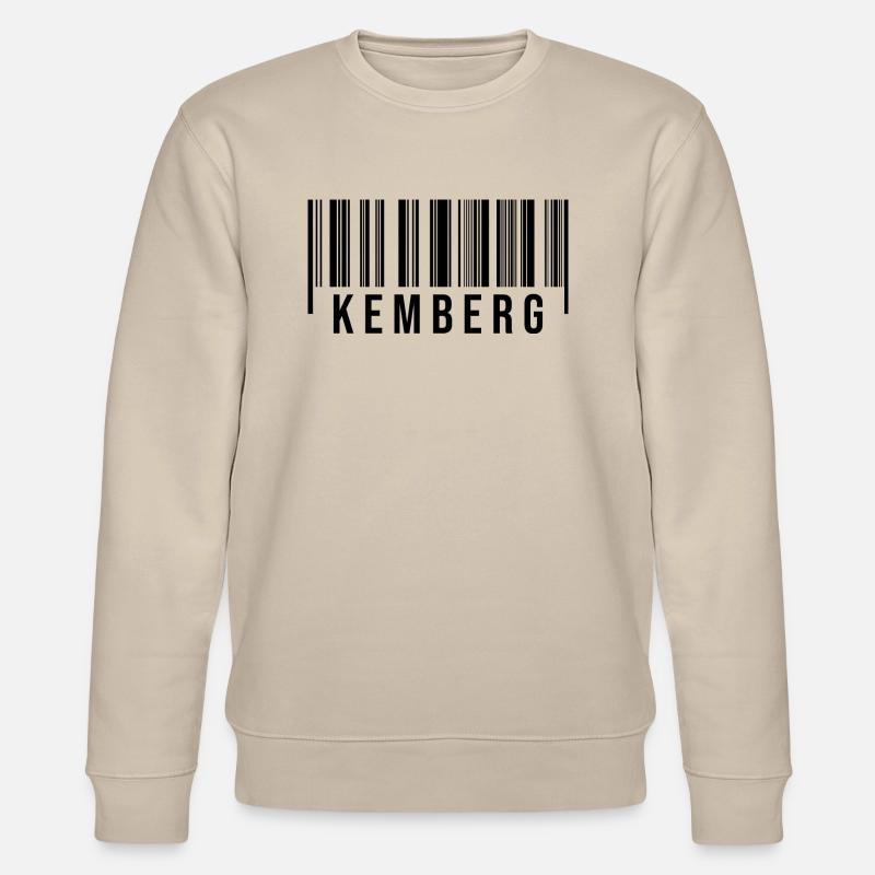 Kemberg Strichcode - Stanley/Stella Unisex Bio-Sweatshirt CHANGER  - Beige