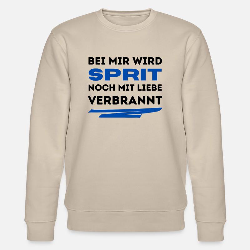 Sprit mit Liebe - Stanley/Stella Unisex Bio-Sweatshirt CHANGER  - Beige