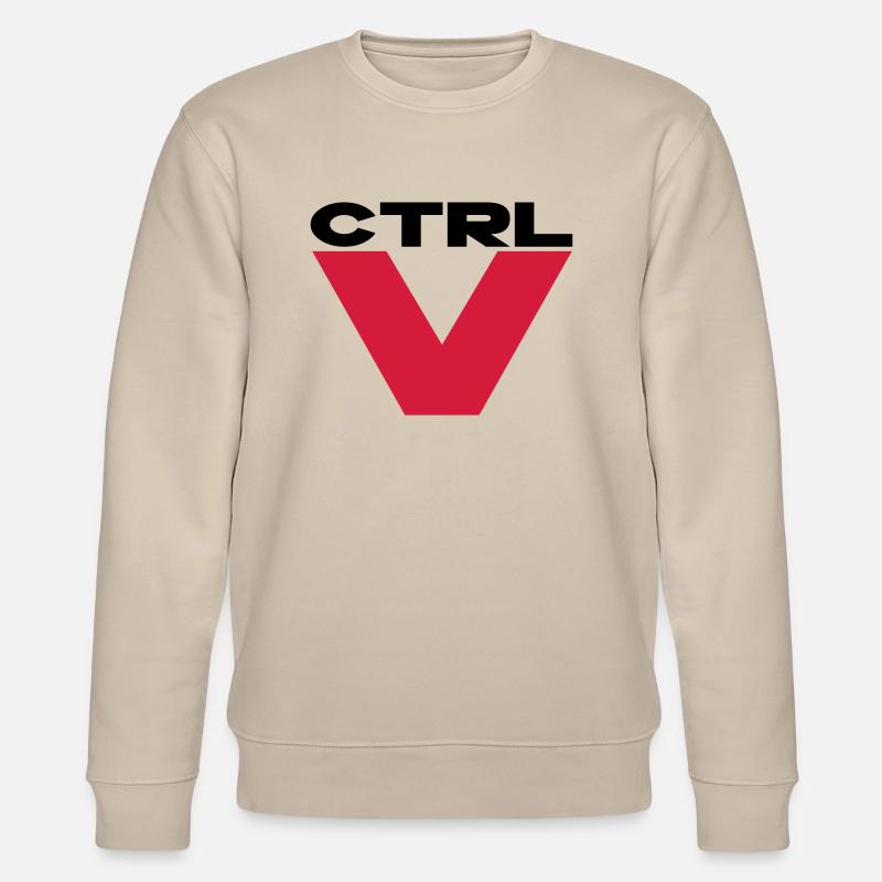 ctrl v - Sweat bio CHANGER Stanley/Stella Unisexe - beige